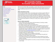 Tablet Screenshot of efchemicalconsulting.co.uk